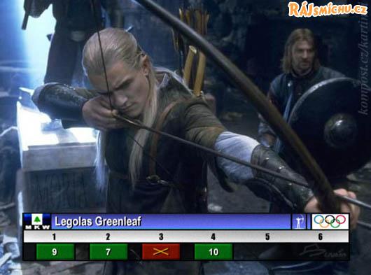 Legolas na olympiade